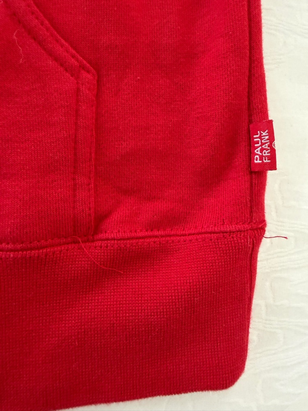 Paul Frank Red Hoodie with Julius Monkey Graphic - Picture 5 of 6